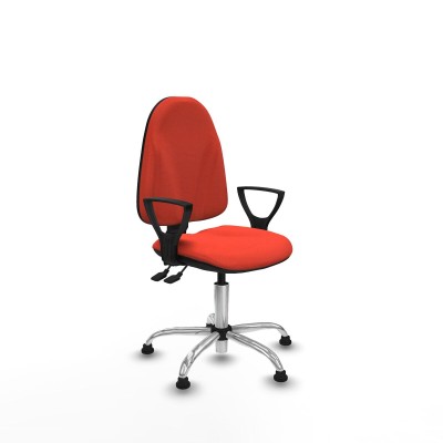 Chaise de Bureau Piqueras y Crespo BFN05RT Orange Foncé