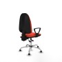 Chaise de Bureau Piqueras y Crespo BFN05RT Orange Foncé