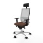 Chaise de Bureau Piqueras y Crespo 1D086N1 Brun foncé
