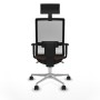 Chaise de Bureau Piqueras y Crespo 1D086N1 Brun foncé