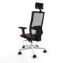 Chaise de Bureau Piqueras y Crespo 2D026N1 Brun foncé