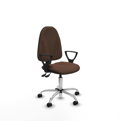 Chaise de Bureau Piqueras y Crespo BFN05RP Brun foncé