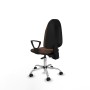 Chaise de Bureau Piqueras y Crespo BFN05RP Brun foncé