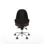 Chaise de Bureau Piqueras y Crespo BFN05RP Brun foncé