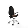 Chaise de Bureau Piqueras y Crespo BFN05RP Brun foncé