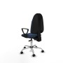 Chaise de Bureau Piqueras y Crespo BFN05RF Blue marine