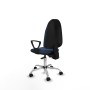 Chaise de Bureau Piqueras y Crespo BFN05RN Blue marine
