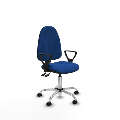 Chaise de Bureau Piqueras y Crespo BFN05RF Bleu
