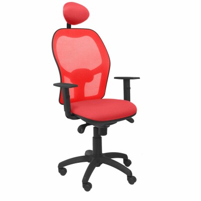 Chaise de Bureau avec Appui-tête Jorquera Piqueras y Crespo ALI350C Rouge