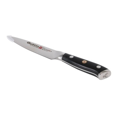 Couteau de cuisine Quttin Damaskus Noir Argenté 12 cm (2 Unités)