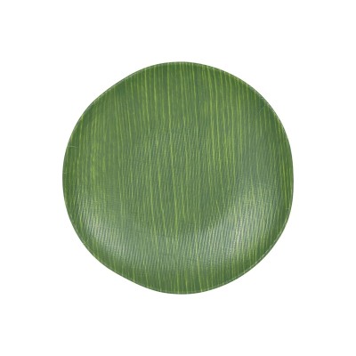 Flat Plate Green Ø 26 cm (6 Units)