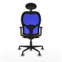 Office Chair with Headrest Piqueras y Crespo 1D036G1 Yellow