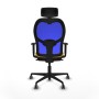 Office Chair with Headrest Piqueras y Crespo 1D036G2 Yellow