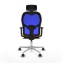 Chaise de Bureau avec Appui-tête Piqueras y Crespo 1D086N2 Jaune