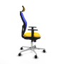 Chaise de Bureau avec Appui-tête Piqueras y Crespo 1D086N2 Jaune