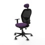 Office Chair with Headrest Piqueras y Crespo 1D036G1 Purple