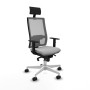 Chaise de Bureau avec Appui-tête Piqueras y Crespo 1D026N1 Gris clair