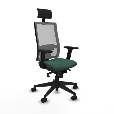 Chaise de Bureau avec Appui-tête Piqueras y Crespo 2D066N1