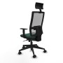 Chaise de Bureau avec Appui-tête Piqueras y Crespo 1D066N1
