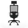 Office Chair with Headrest Piqueras y Crespo 4B066N1