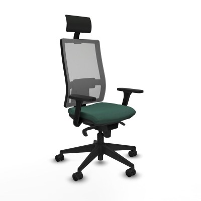 Office Chair with Headrest Piqueras y Crespo 3D066N1