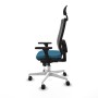 Office Chair with Headrest Piqueras y Crespo 3D026N1 Petroleum green