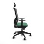 Office Chair with Headrest Piqueras y Crespo 1D066N1 Emerald Green