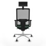 Office Chair with Headrest Piqueras y Crespo 1D086G1 Emerald Green