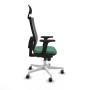 Office Chair with Headrest Piqueras y Crespo 2D026G1 Emerald Green