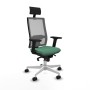 Office Chair with Headrest Piqueras y Crespo 2D026N1 Emerald Green