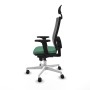 Office Chair with Headrest Piqueras y Crespo 2D026N1 Emerald Green