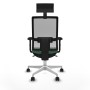 Office Chair with Headrest Piqueras y Crespo 2D026N1 Emerald Green