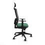 Office Chair with Headrest Piqueras y Crespo 1D066G1 Emerald Green