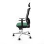 Office Chair with Headrest Piqueras y Crespo 1D026G1 Emerald Green