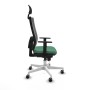 Office Chair with Headrest Piqueras y Crespo 1D026G1 Emerald Green