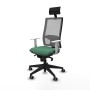 Office Chair with Headrest Piqueras y Crespo 4B066G1 Emerald Green