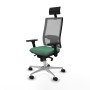 Office Chair with Headrest Piqueras y Crespo 3D086N1 Emerald Green