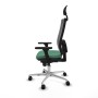 Office Chair with Headrest Piqueras y Crespo 3D086N1 Emerald Green