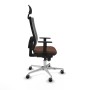 Chaise de Bureau avec Appui-tête Piqueras y Crespo 1D086G1 Brun foncé