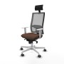Chaise de Bureau avec Appui-tête Piqueras y Crespo 4B026G1 Brun foncé