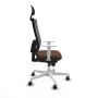 Chaise de Bureau avec Appui-tête Piqueras y Crespo 4B026G1 Brun foncé
