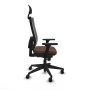 Chaise de Bureau avec Appui-tête Piqueras y Crespo 3D066N1 Brun foncé