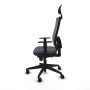 Chaise de Bureau avec Appui-tête Piqueras y Crespo 1D066N1 Gris foncé
