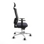 Office Chair with Headrest Piqueras y Crespo 1D086G1 Dark grey