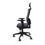 Office Chair with Headrest Piqueras y Crespo 2D066G1 Dark grey