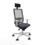 Office Chair with Headrest Piqueras y Crespo 4B026G1 Dark grey