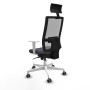 Office Chair with Headrest Piqueras y Crespo 4B026G1 Dark grey