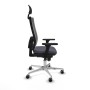 Office Chair with Headrest Piqueras y Crespo 3D086G1 Dark grey
