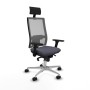 Office Chair with Headrest Piqueras y Crespo 3D086N1 Dark grey