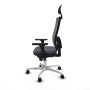 Office Chair with Headrest Piqueras y Crespo 3D086N1 Dark grey